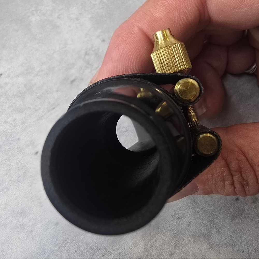 Vintage Alto Saxophone Mouthpiece with extras Rovner Ligature and Mixed Reed Lot - Picture 11 of 15